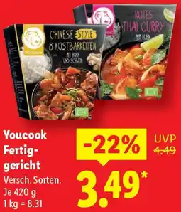 Lidl Youcook Fertiggericht Angebot