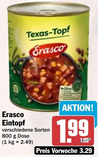 HIT Erasco Eintopf Angebot
