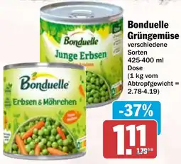 HIT Bonduelle Grüngemüse Angebot