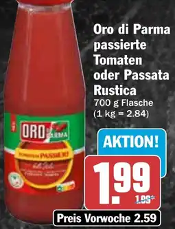 HIT Oro di Parma passierte Tomaten oder Passata Rustica Angebot