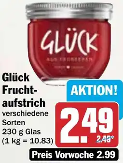 HIT Glück Fruchtaufstrich Angebot