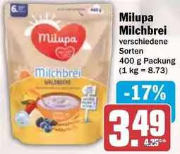 HIT Milupa Milchbrei Angebot