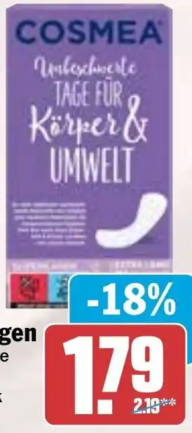 HIT Cosmea Slipeinlagen Angebot