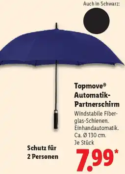 Lidl Topmove Automatik Partnerschirm Angebot