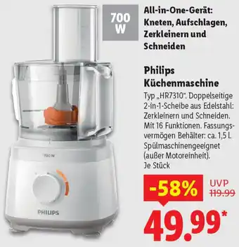 Lidl Philips Küchenmaschine Angebot