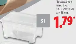 Lidl W5 Box mit Deckel Angebot
