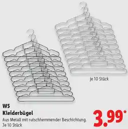 Lidl W5 Kleiderbügel Angebot