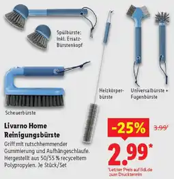 Lidl Livarno Home Reinigungsbürste Angebot