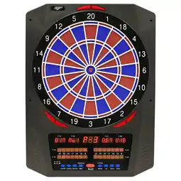 Netto Marken-Discount CARROMCO ELEKTRONIK DARTBOARD TOPAZ 901, MIT ADAPTER, 2-LOCH ABSTAND Angebot