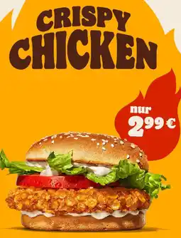Burger King Crispy chicken Angebot