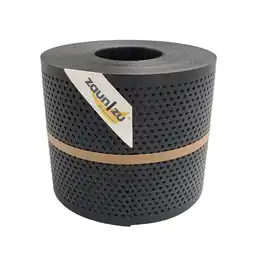 Netto Marken-Discount zaun zu Sichtschutz Polyal ECO Gelocht DIAMANT Streifen Schwarz 26m Angebot