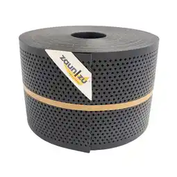 Netto Marken-Discount zaun zu Sichtschutz Polyal ECO Gelocht DIAMANT Streifen Schwarz 50m Angebot