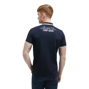 Netto Marken-Discount Camp David Poloshirt Airplane Tour I Kurzarmshirt mit Polokragen Angebot