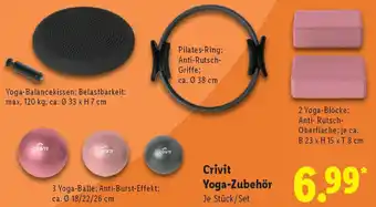 Lidl Crivit Yoga-Zubehör Angebot