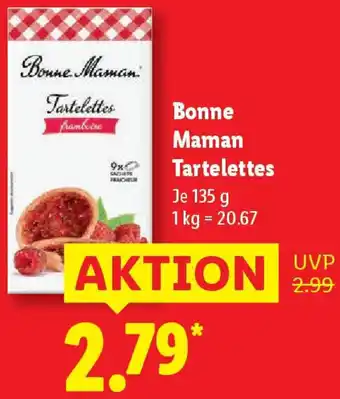 Lidl Bonne Maman Tartelettes Angebot