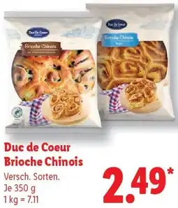 Lidl Duc de Coeur Brioche Chinois Angebot