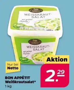 NETTO BON APPÉTIT Weißkrautsalat Angebot