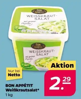 NETTO BON APPÉTIT Weißkrautsalat Angebot