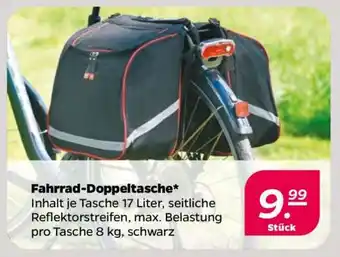 NETTO Fahrrad-Doppeltasche Angebot