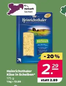 NETTO Heinrichsthaler Käse in Scheiben Angebot