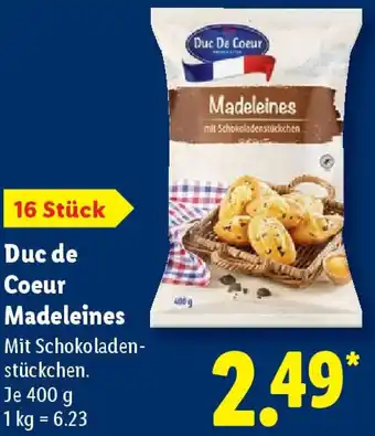 Lidl Duc de Coeur Madeleines Angebot