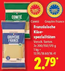 Lidl Französische Käsespezialitäten Angebot