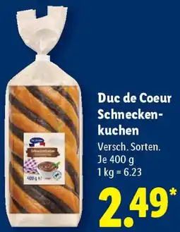 Lidl Duc de Coeur Schneckenkuchen Angebot