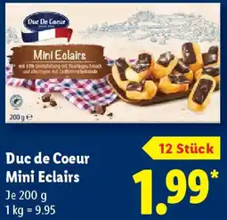 Lidl Duc de Coeur Mini Eclairs Angebot