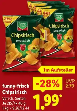 Lidl funny-frisch Chipsfrisch Angebot