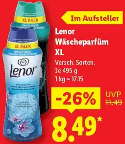 Lidl Lenor Wäscheparfüm XL Angebot