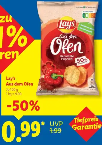 Lidl Lay's Aus dem Ofen Angebot