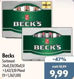 Aktiv Irma Becks Angebot