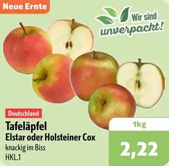 Aktiv Irma Tafeläpfel Elstar oder Holsteiner Cox Angebot
