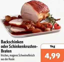 Aktiv Irma Backschinken oder Schinkenkrusten Braten Angebot