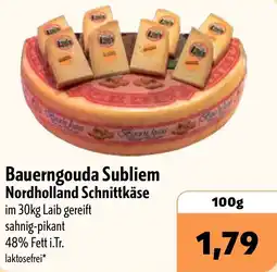 Aktiv Irma Bauerngouda Subliem Nordholland Schnittkäse Angebot