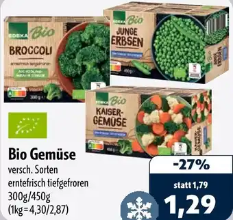 Aktiv Irma EDEKA Bio Gemüse Angebot