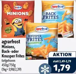 Aktiv Irma agrarfrost Minions, Back- oder Knusper Frites Angebot