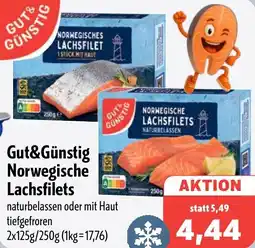 Aktiv Irma Gut&Günstig Norwegische Lachsfilets Angebot