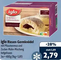 Aktiv Irma iglo Riesen-Germknödel Angebot