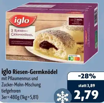 Aktiv Irma iglo Riesen-Germknödel Angebot