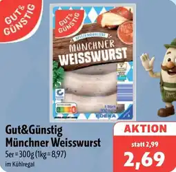 Aktiv Irma Gut&Günstig Münchner Weisswurst Angebot
