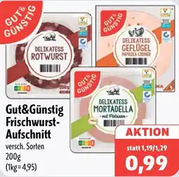 Aktiv Irma Gut&Günstig Frischwurst Aufschnitt Angebot