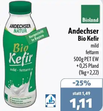 Aktiv Irma Bioland Andechser Bio Kefir Angebot