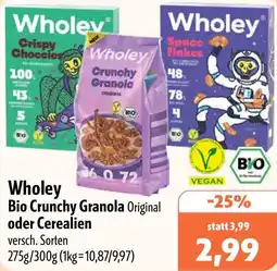Aktiv Irma Wholey Bio Crunchy Granola oder Cerealien Angebot