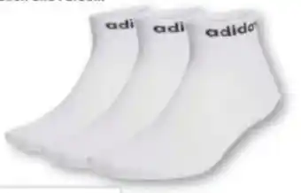 Marktkauf Adidas Unisex Quartersocken 3er Pack Angebot