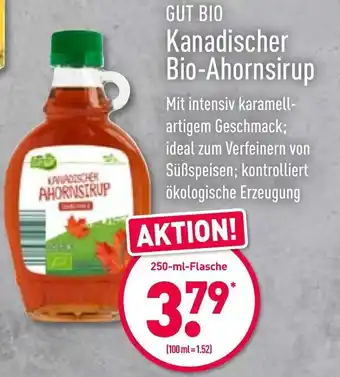 Aldi Nord Gut Bio Kanadischer Bio Ahornsirup 250ml Angebot