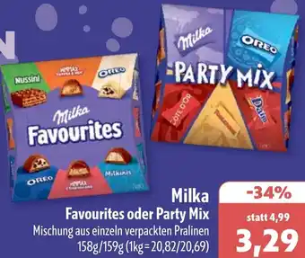 Aktiv Irma Milka Favourites oder Party Mix Angebot