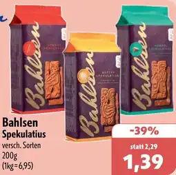 Aktiv Irma Bahlsen Spekulatius Angebot
