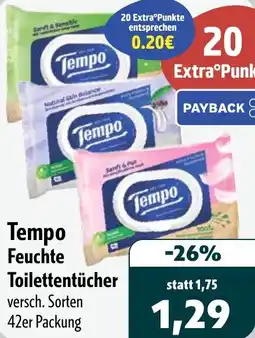Aktiv Irma Tempo Feuchte Toilettentücher Angebot