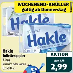 Aktiv Irma Hakle Toilettenpapier Angebot